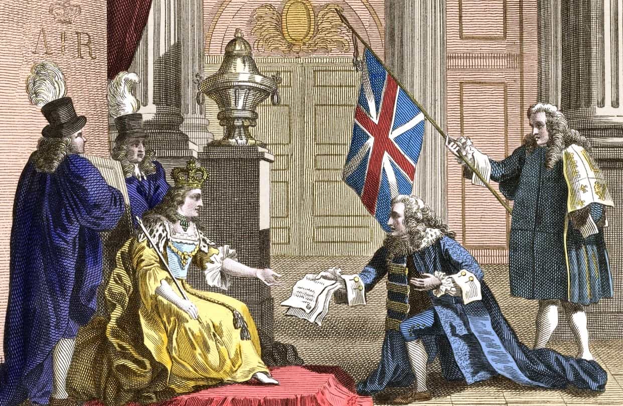 Times great britain. Объединение Англии и Шотландии 1707. Уния 1707 года Англия Шотландия. Уния Великобритании и Ирландии 1801. Объединение Англии и Шотландии 1801.