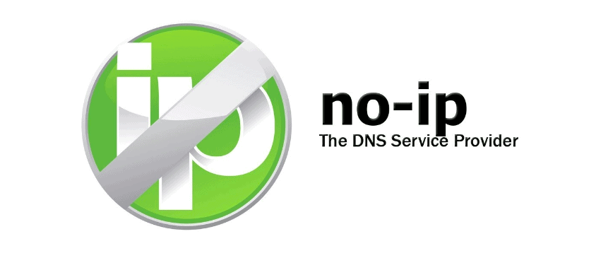 No-IP, logo, banner