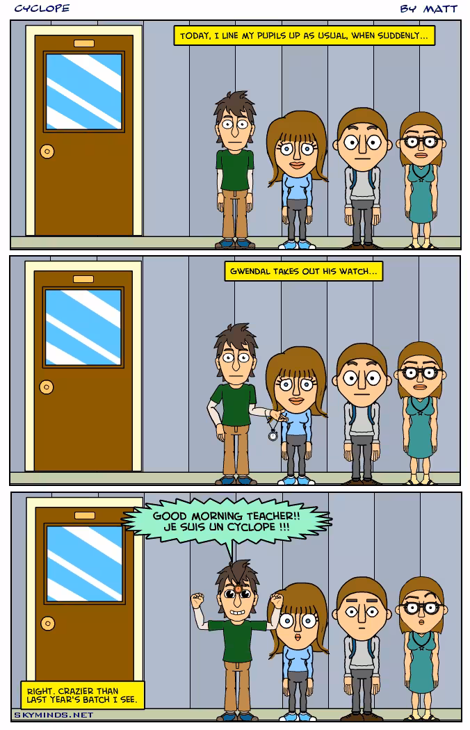 Dialogues with Mister B. : "cyclope" photo
