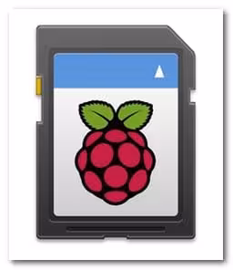 Carte SD utilisée pour démarrer un Raspberry Pi