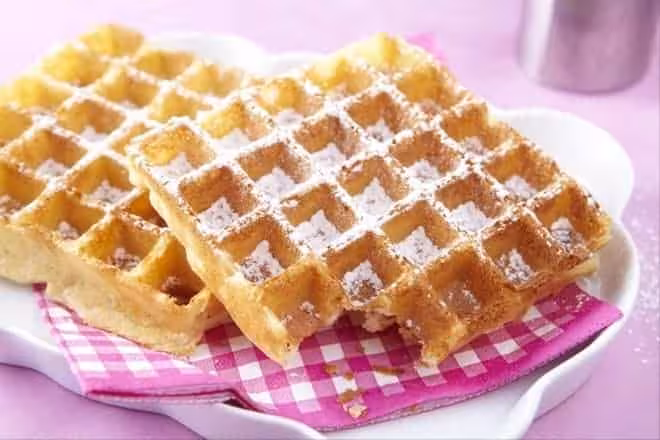 Recette de la gaufre française photo