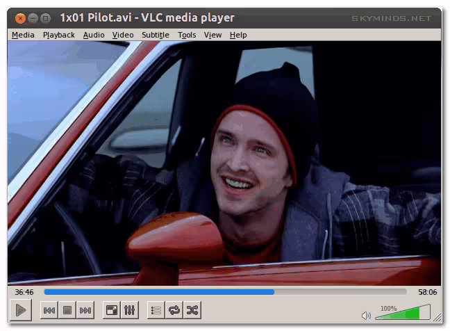 Vidéo ouverte dans VLC sans sous-titres affichés