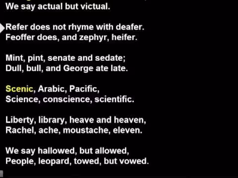 English Pronunciation (by G. Nolst Trenité) photo