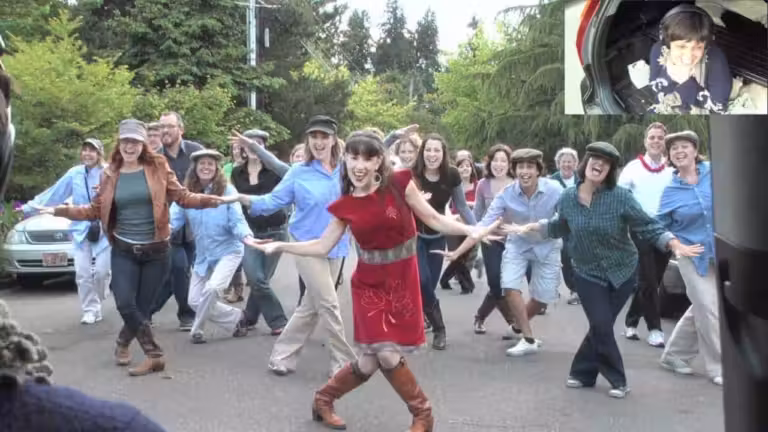 La demande en mariage d'Isaac en lip dub  photo