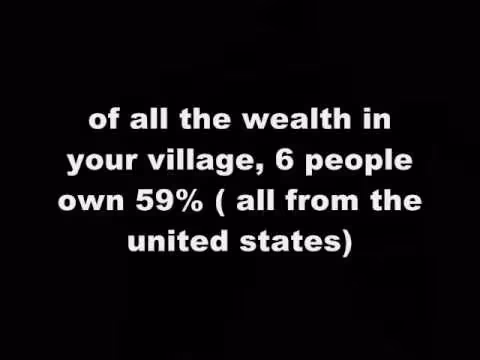Si le monde était un village de 100 habitants... photo