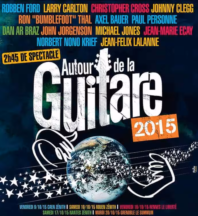 Concert Autour de la Guitare au Zénith de Nantes photo
