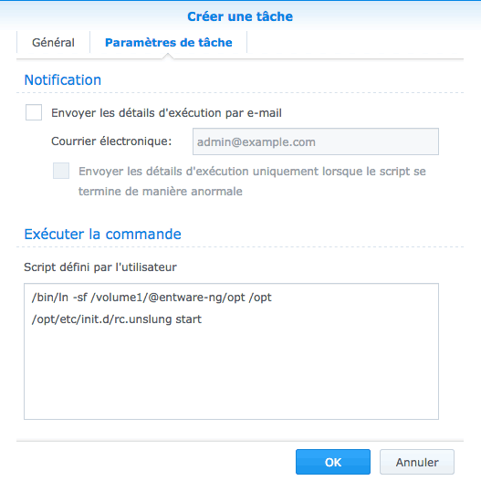 NAS Synology : installer Entware en remplacement d'IPKG pour des applications à jour photo 1