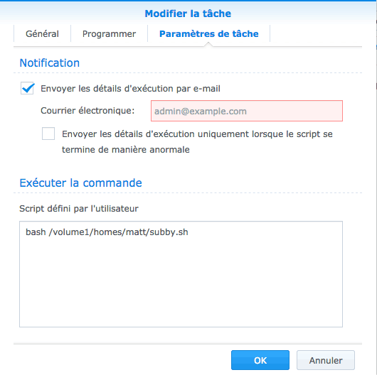 NAS Synology : télécharger automatiquement les sous-titres avec Subliminal photo 4