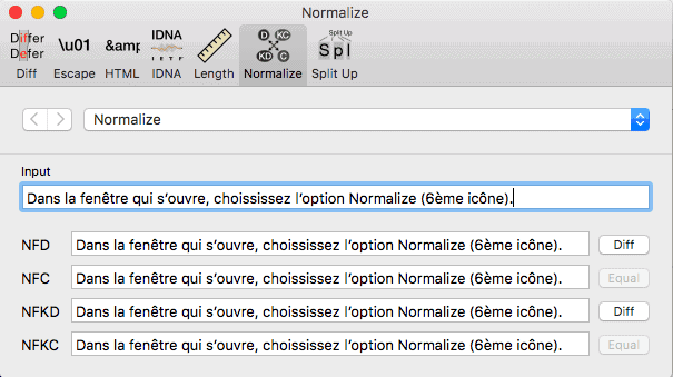 MacOS : résoudre le problème d'encodage Unicode des accents sous Preview photo