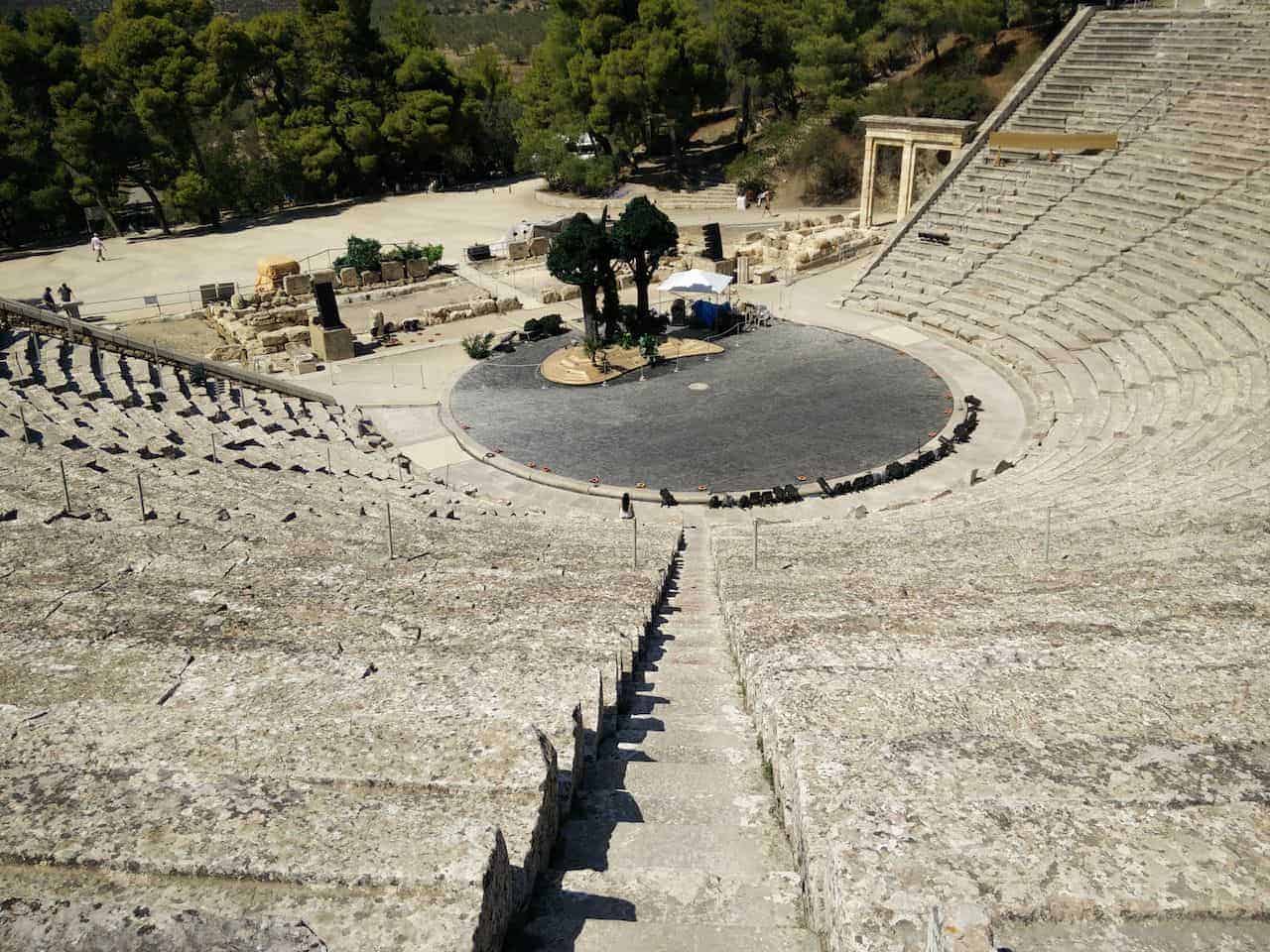 Visite du théâtre d'Épidaure et du temple d'Asclépios photo