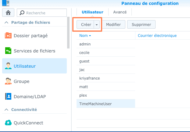 Utiliser un NAS Synology comme disque Time Machine sous MacOS photo 2