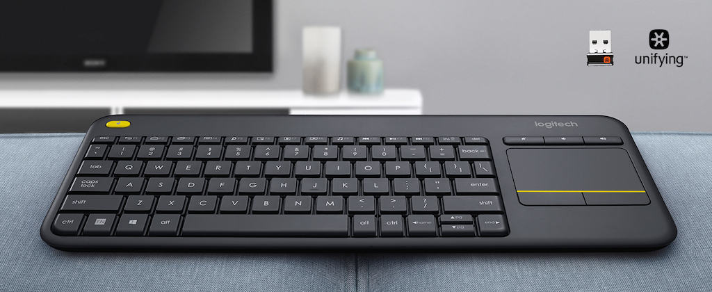 clavier Logitech K400 Plus banner