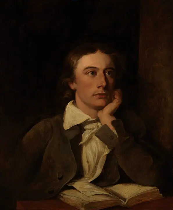 An English Romanticism painting of John Keats by William Hilton