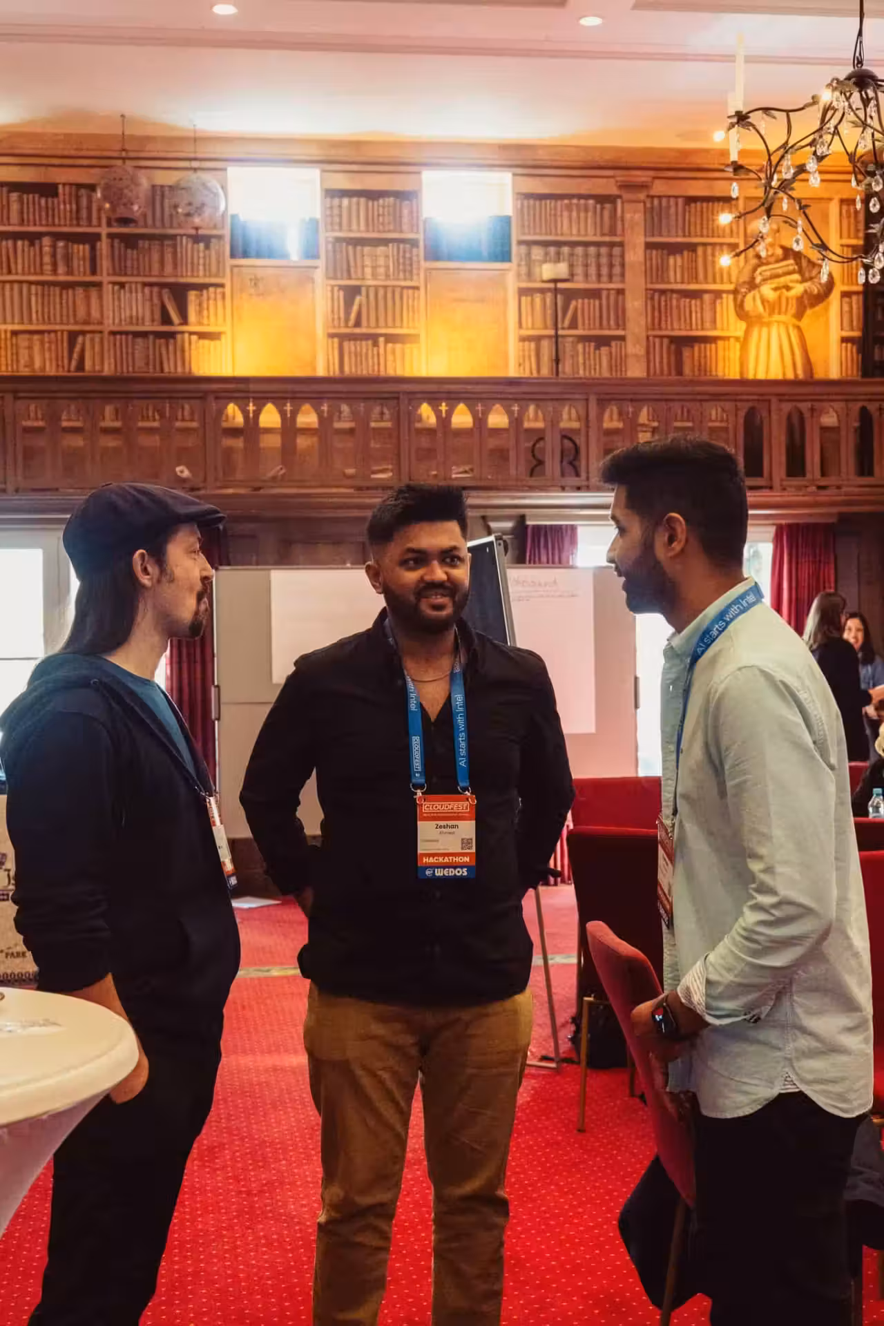 Alain, Zeshan and Fahran