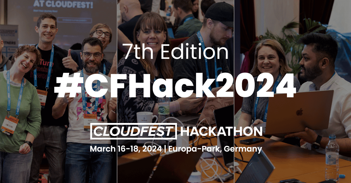 Un groupe dynamique de développeurs collabore à la 7ème édition du CloudFest Hackathon 2024, qui se déroulera du 16 au 18 mars 2024 à Europa Park,