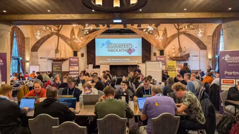 CloudFest Hackathon 2025 main room @ Kronasar Hotel, Europa Park, Germany
