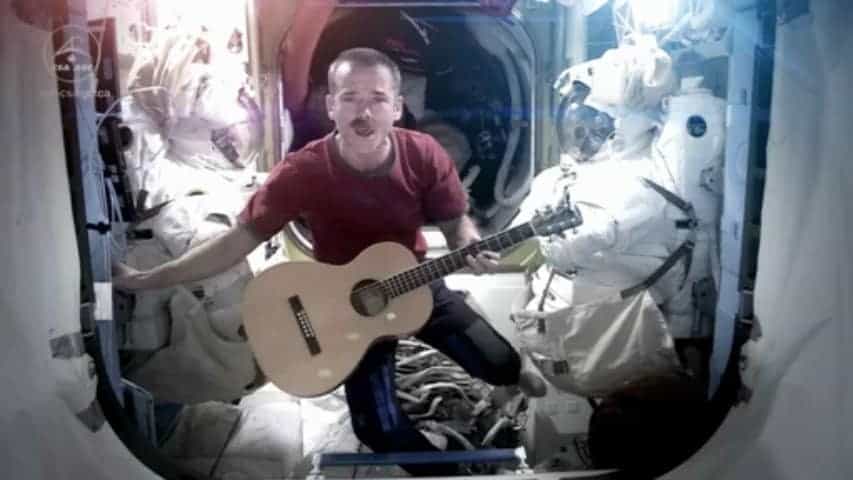 Chris Hadfield - Space Oddity (David Bowie cover, from space!) photo
