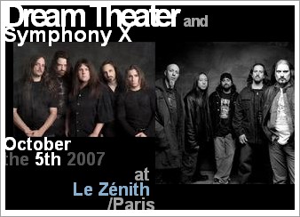 Concert Dream Theater au Zenith Paris