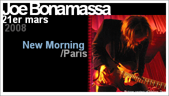 Concert de Joe Bonamassa au New Morning