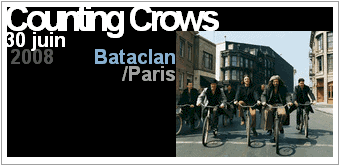 Counting Crows au Bataclan