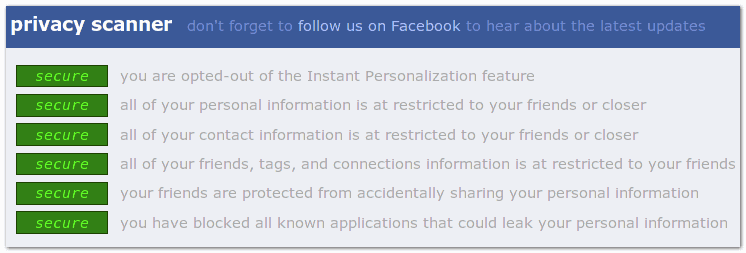 facebook privacy reclaim privacy