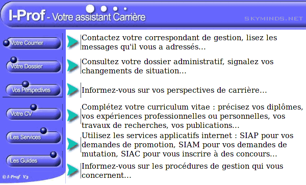 I-Prof ou les infos de carrière en ligne du prof photo