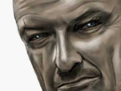 John Locke de LOST en speed painting photo