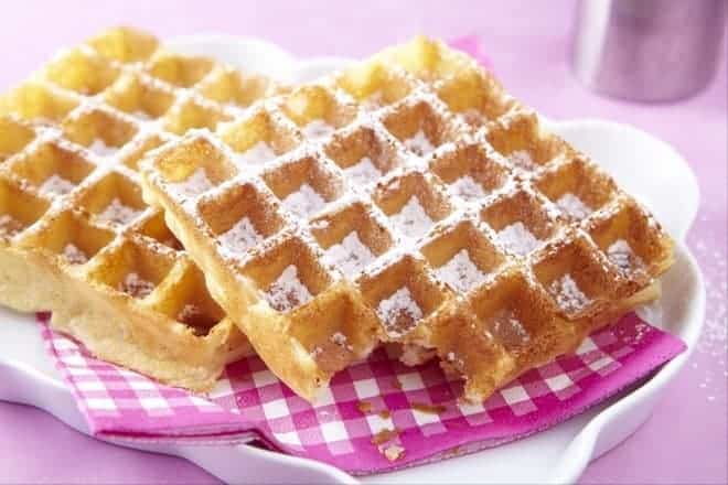 Recette de la gaufre française photo