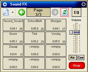 sam broadcaster fx refresh