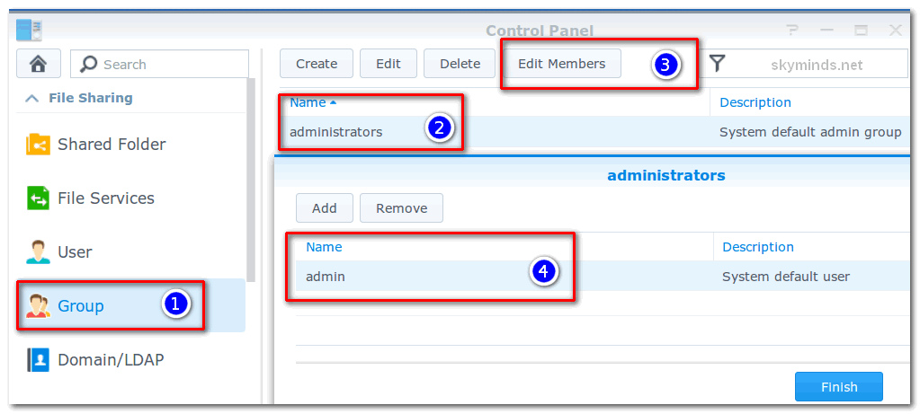 NAS Synology : retrouver l'accès SSH et rsync après la mise à jour du DSM photo