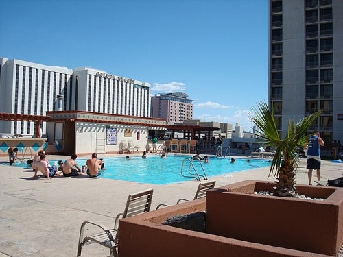 Las Vegas : The Plaza pool